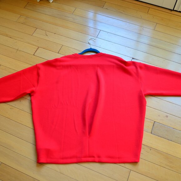 Spanx Long Sleeve Knit Top Size XL RED - Picture 8 of 10